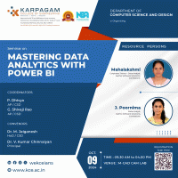 Mastering Data Analytics using BI Tools 2024 Workshop Poster